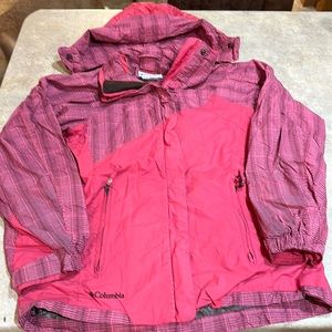 Women’s Columbia coat size, small missing the inside liner jacket